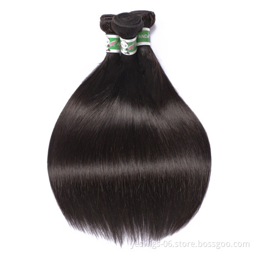 Single Donor European Hair Bundles Natural Color Double Drawn Virgin Cuticle Aligned Hair Extensions 100% Human Hair